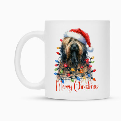 Tasse "Briard - Funny Christmas" – hunde-shirt.de