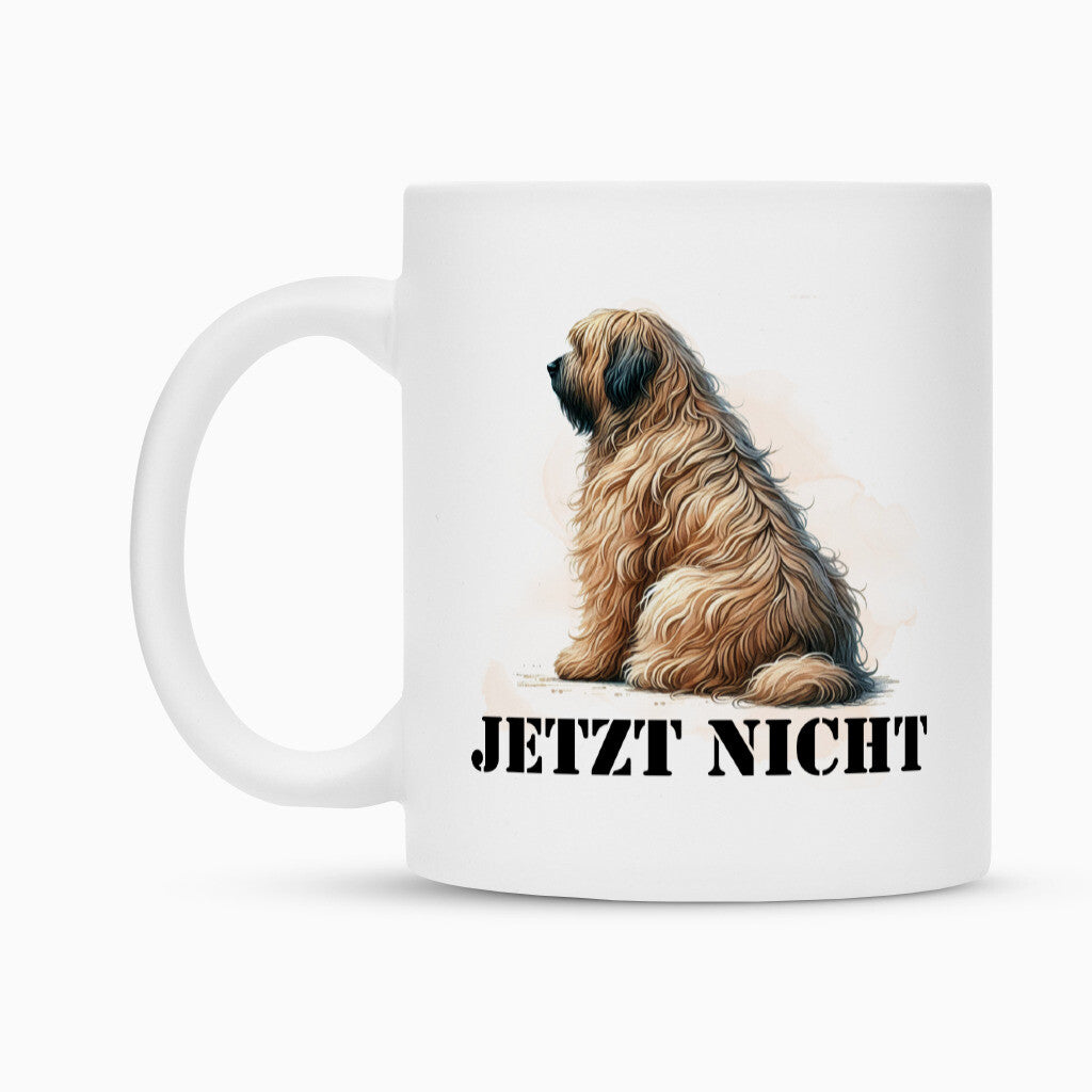 Tasse "Briard - JETZT NICHT" – hunde-shirt.de