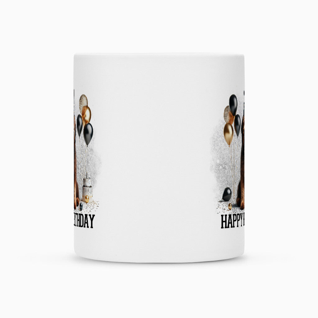 Tasse "Briard - Happy Birthday" – hunde-shirt.de