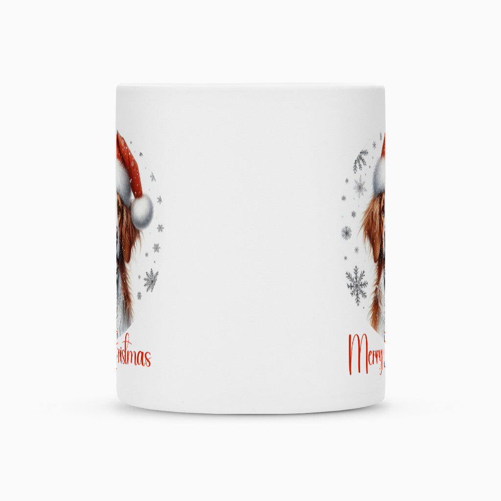 Tasse "Brittany Spaniel - Merry Christmas" – hunde-shirt.de