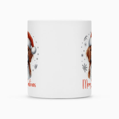 Tasse "Brittany Spaniel - Merry Christmas" – hunde-shirt.de