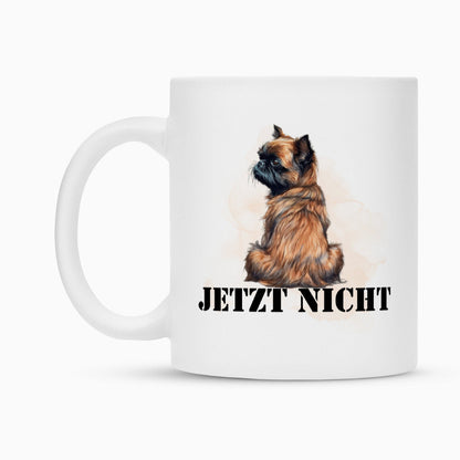 Tasse "Brüsseler Griffon - JETZT NICHT" – hunde-shirt.de