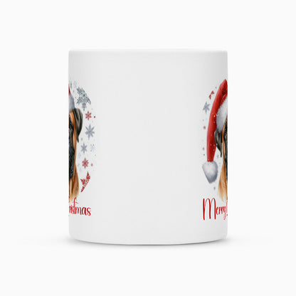 Tasse "Bullmastiff - Merry Christmas" – hunde-shirt.de