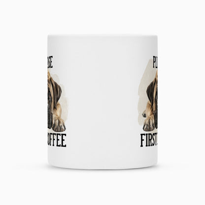 Tasse "Bullmastiff - Please first Coffee" – hunde-shirt.de