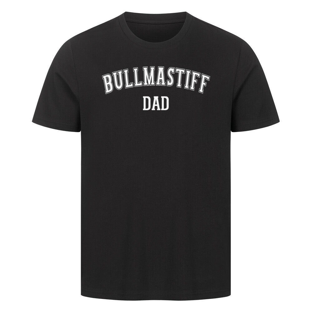 Premium T-Shirt "Bullmastiff - DAD" Schwarz – hunde-shirt.de