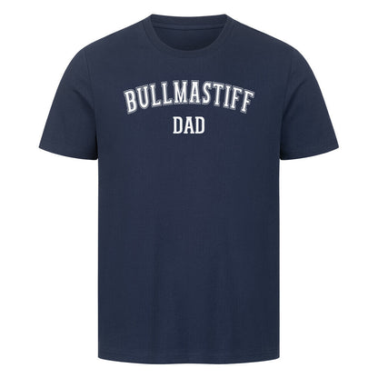 Premium T-Shirt "Bullmastiff - DAD" French Navy – hunde-shirt.de