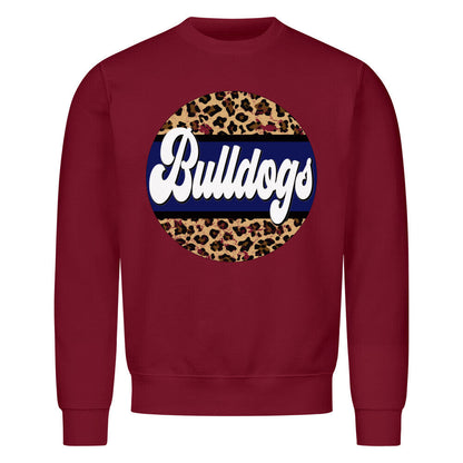 Premium Sweatshirt "Bulldogs" Burgunder – hunde-shirt.de