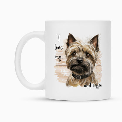 Tasse "Cairn Terrier - I love my..." – hunde-shirt.de
