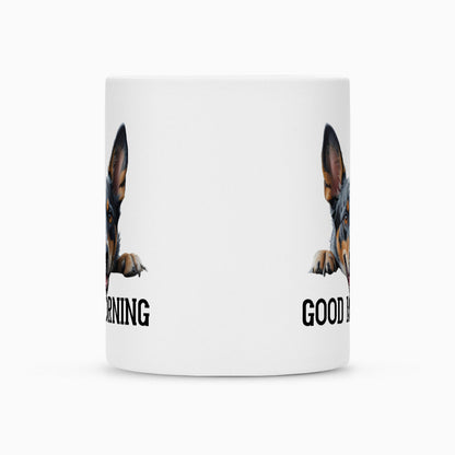 Tasse "Australian Cattle Dog - Good Morning" – hunde-shirt.de
