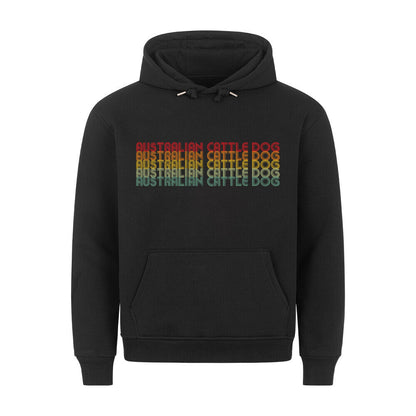 Premium Hoodie "Australian Cattle Dog" Schwarz – hunde-shirt.de