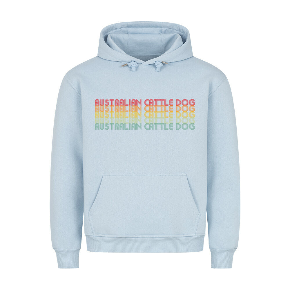 Premium Hoodie "Australian Cattle Dog" Babyblau – hunde-shirt.de