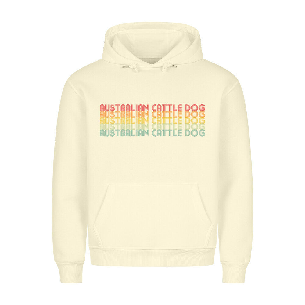 Premium Hoodie "Australian Cattle Dog" Beige – hunde-shirt.de