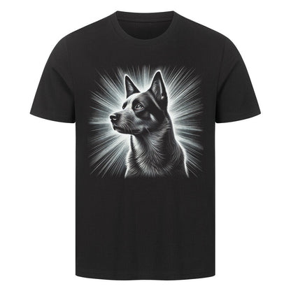 Premium T-Shirt "Australian Cattle Dog - Shine" Schwarz – hunde-shirt.de