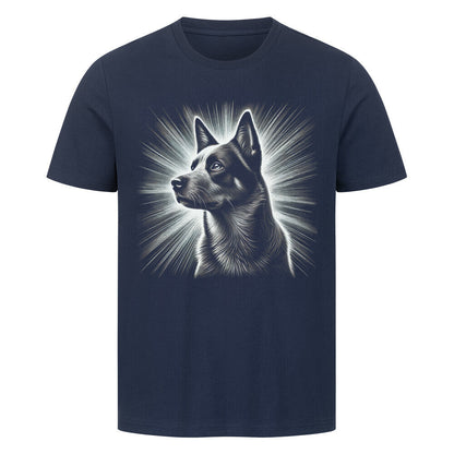 Premium T-Shirt "Australian Cattle Dog - Shine" French Navy – hunde-shirt.de