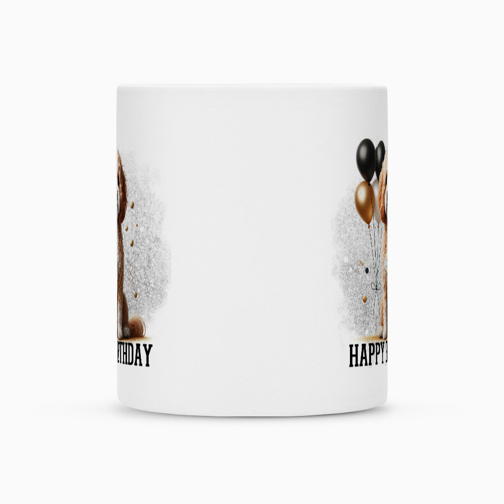 Tasse "Cavapoo - Happy Birthday" – hunde-shirt.de