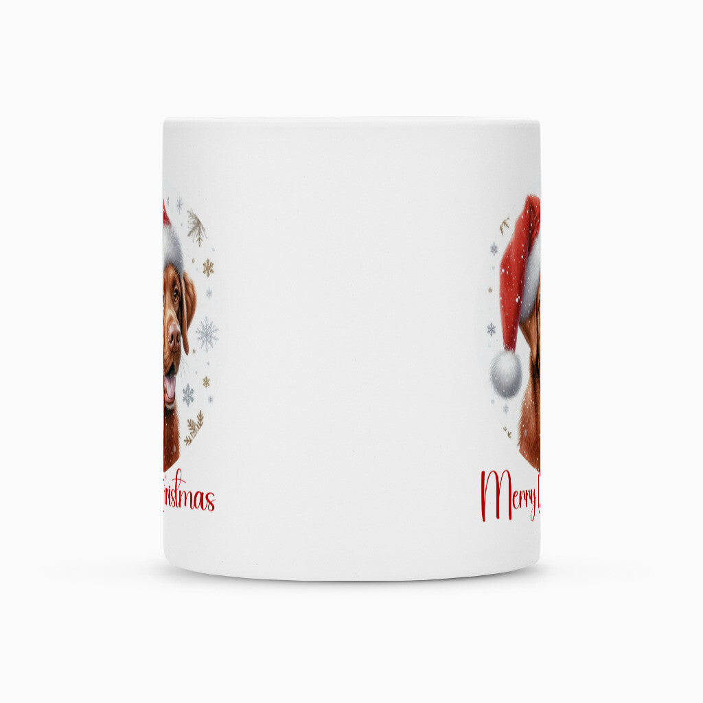 Tasse "Chesapeake Bay Retriever - Merry Christmas" – hunde-shirt.de
