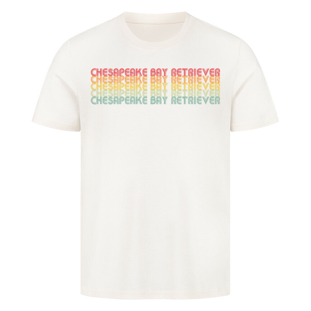 Premium T-Shirt "Chesapeake Bay - Letters" Natural Raw – hunde-shirt.de