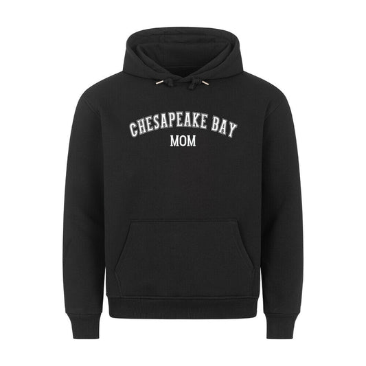 Premium Hoodie "Chesapeake Bay - MOM" Schwarz – hunde-shirt.de