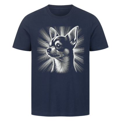 Premium T-Shirt "Chihuahua - Shine" French Navy – hunde-shirt.de