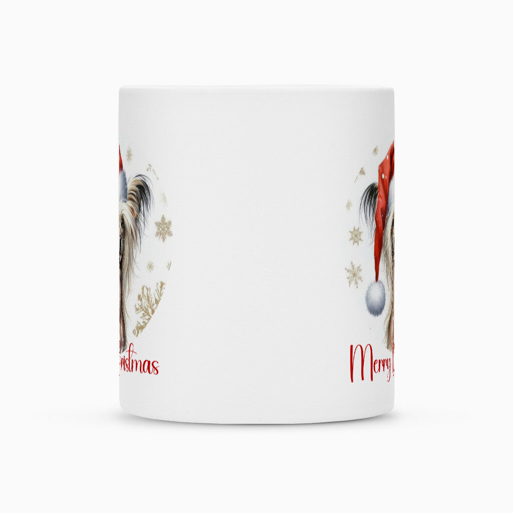 Tasse "Chinese Crested Dog - Merry Christmas" – hunde-shirt.de