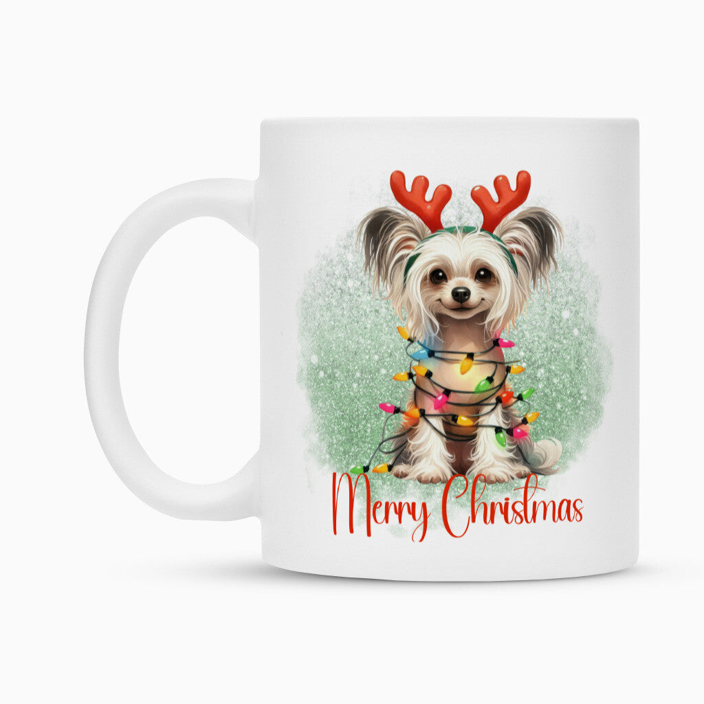 Tasse "Chinese Crested Dog - Funny Christmas" – hunde-shirt.de