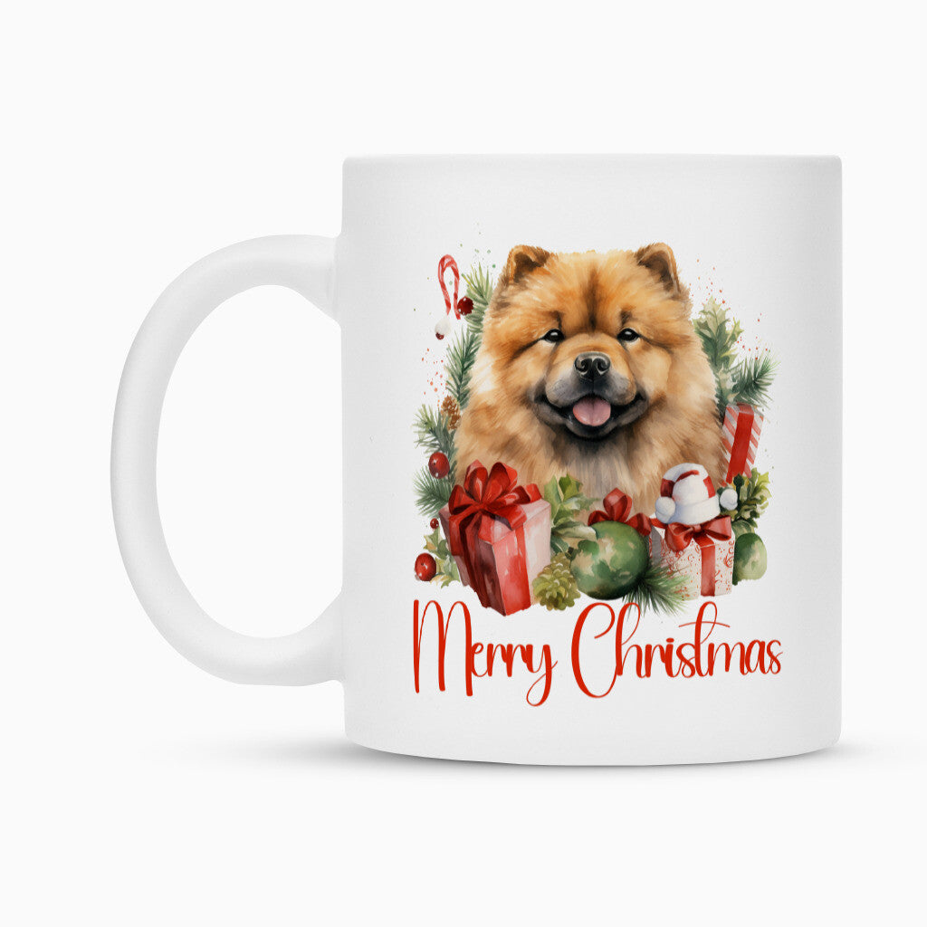 Tasse "Chow-Chow - Merry Christmas" – hunde-shirt.de