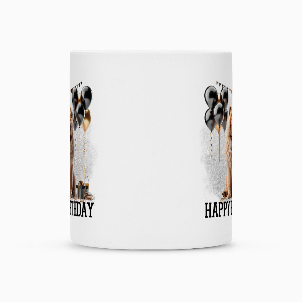 Tasse "Chow-Chow - Happy Birthday" – hunde-shirt.de