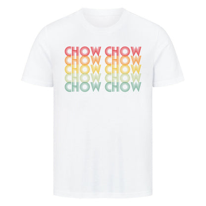 Premium T-Shirt "Chow-Chow" Weiß – hunde-shirt.de