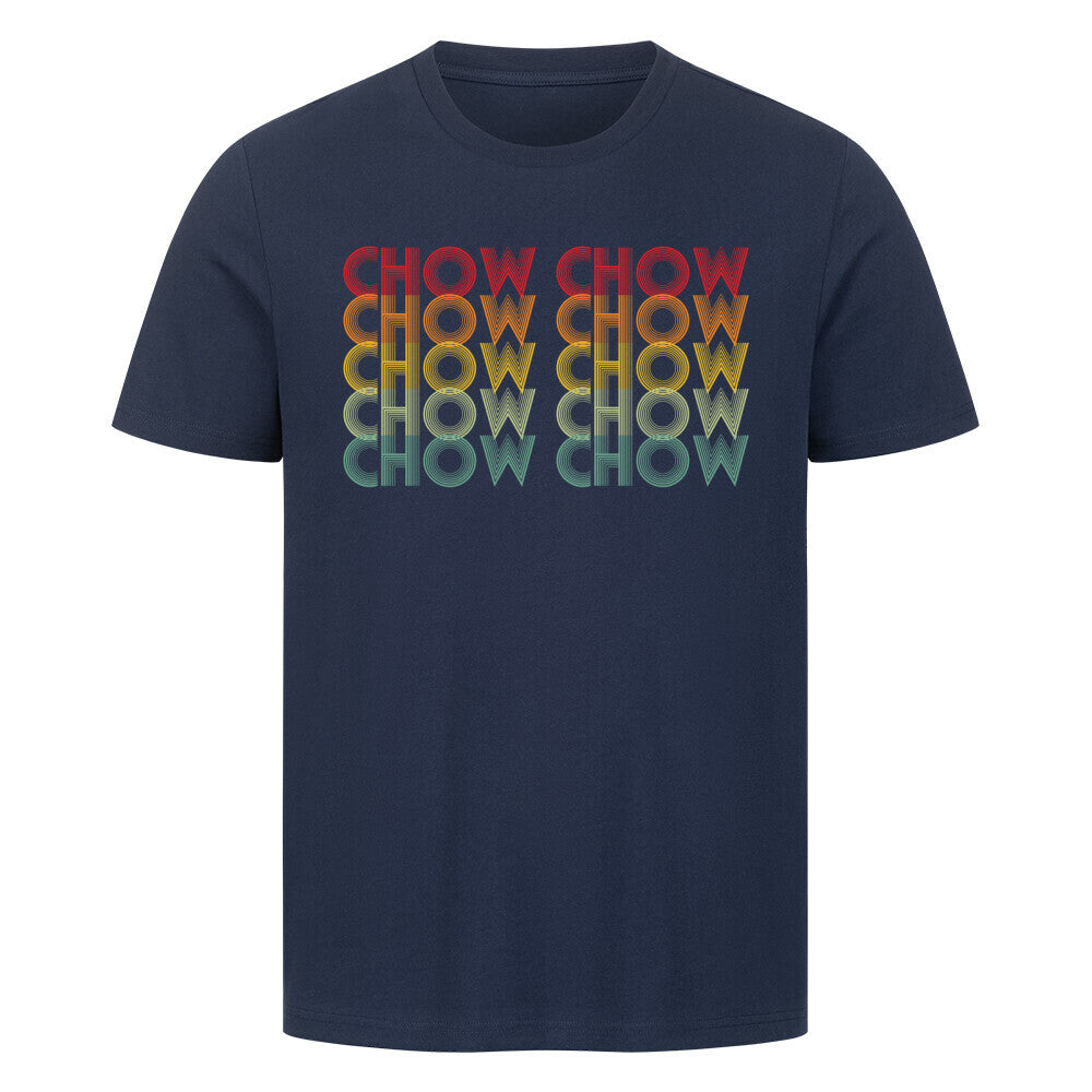Premium T-Shirt "Chow-Chow" French Navy – hunde-shirt.de