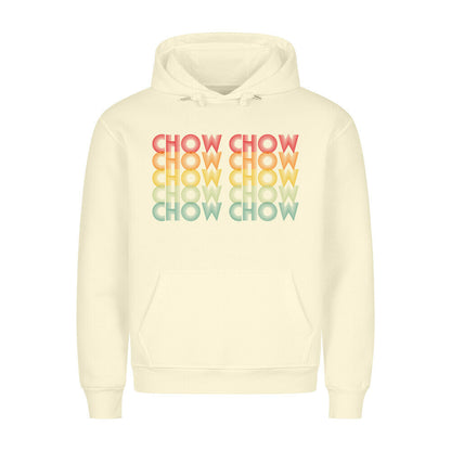 Premium Hoodie "Chow-Chow" Beige – hunde-shirt.de
