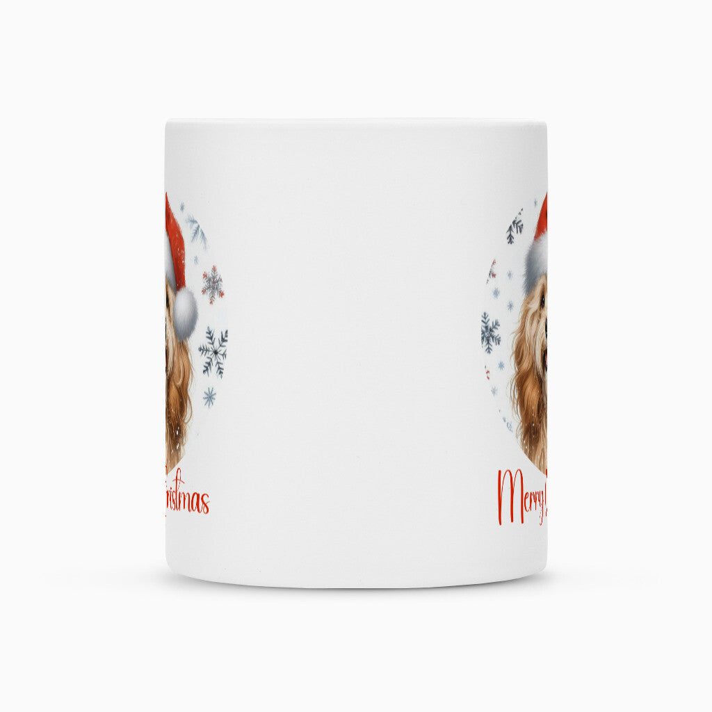 Tasse "Cockapoo - Merry Christmas" – hunde-shirt.de