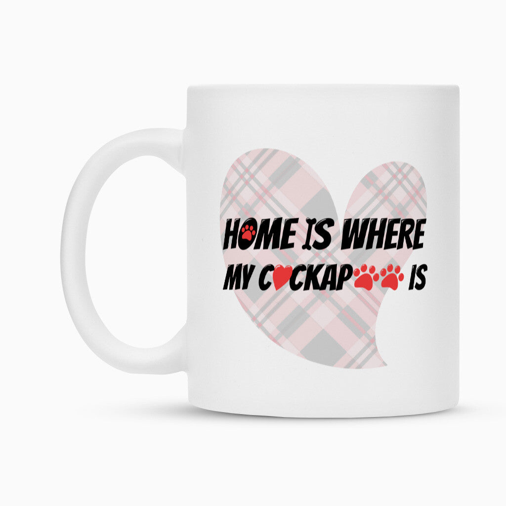 Tasse "Cockapoo - Home is..." – hunde-shirt.de