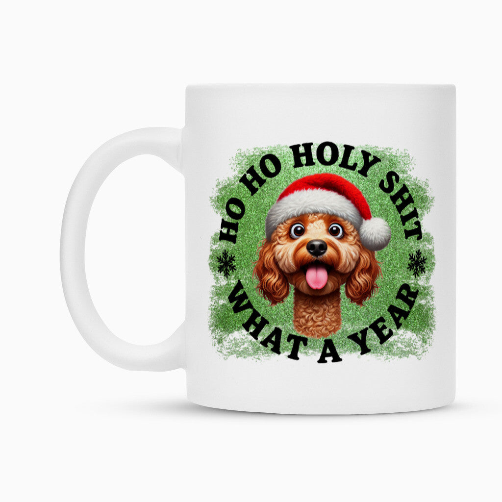 Tasse "Cockapoo - HO HO..." – hunde-shirt.de