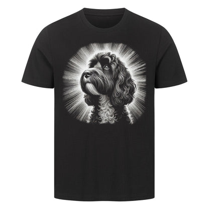 Premium T-Shirt "Cockapoo - Shine" Schwarz – hunde-shirt.de