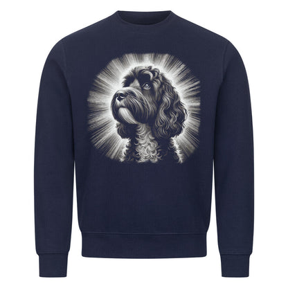 Premium Sweatshirt "Cockapoo - Shine" Navy Blue – hunde-shirt.de