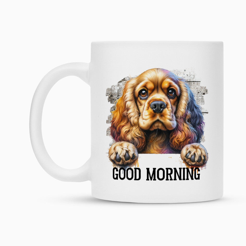 Tasse "Cocker Spaniel - Good Morning" – hunde-shirt.de