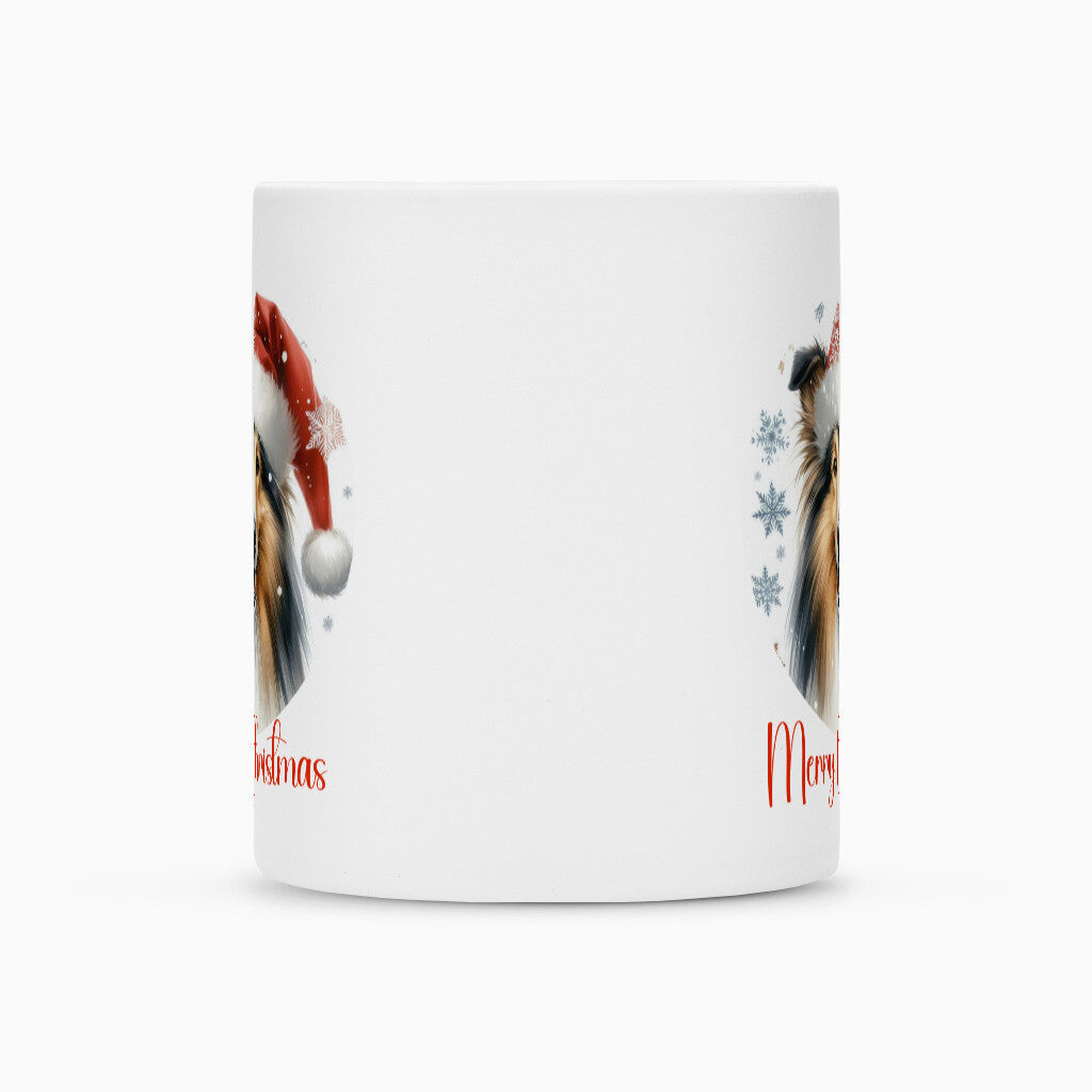 Tasse "Collie - Merry Christmas" – hunde-shirt.de