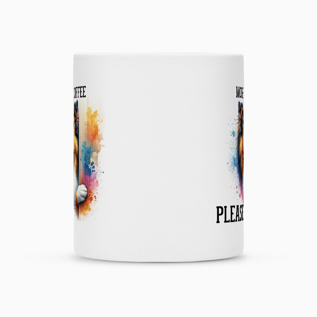 Tasse "Collie - More Coffee..." – hunde-shirt.de