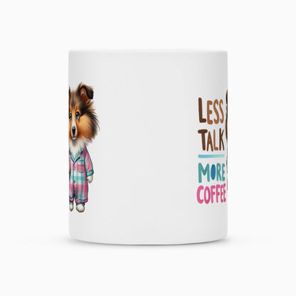 Tasse "Collie - Less talk..." – hunde-shirt.de