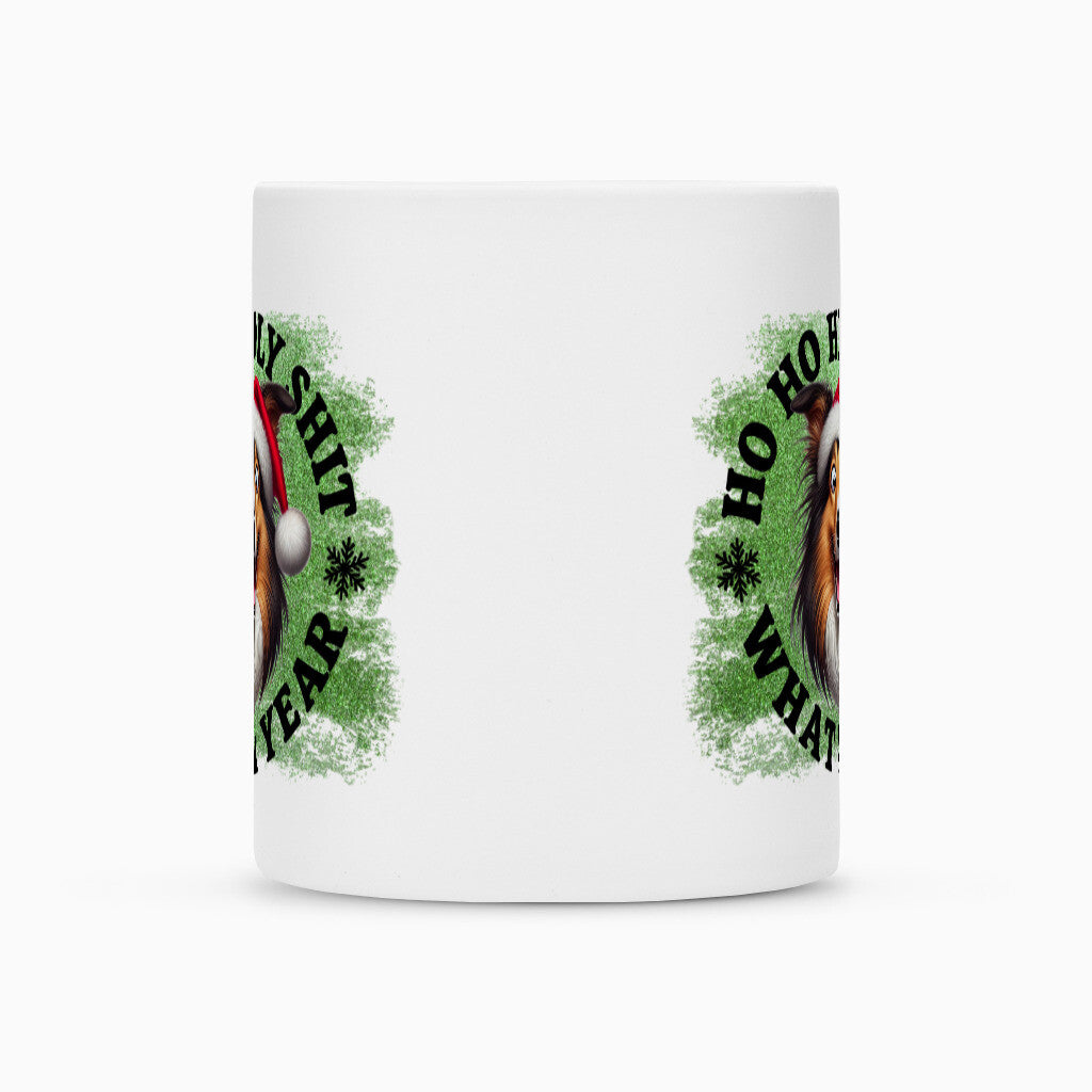Tasse "Collie - HO HO..." – hunde-shirt.de
