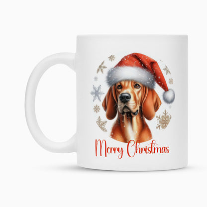Tasse "Coonhound - Merry Christmas" – hunde-shirt.de