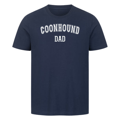 Premium T-Shirt "Coonhound - DAD" French Navy – hunde-shirt.de