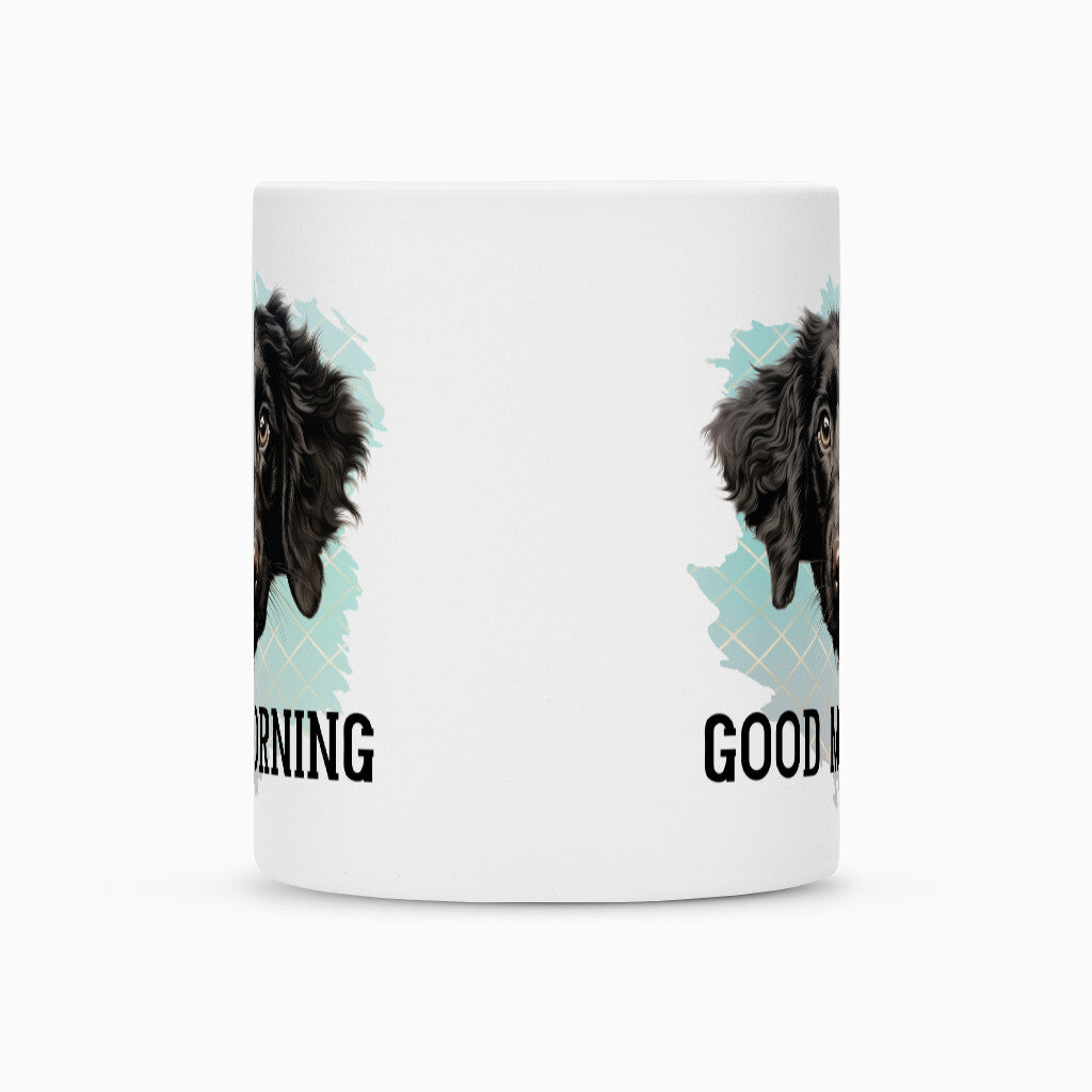 Tasse "Curly Coated - Good Morning" – hunde-shirt.de