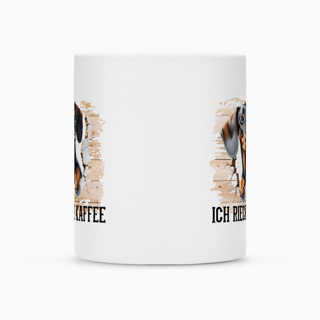 Tasse "Dackel - Ich rieche Kaffee" – hunde-shirt.de
