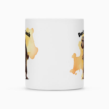 Tasse "Dackel ( Rauhaar ) - Don´t touch" – hunde-shirt.de