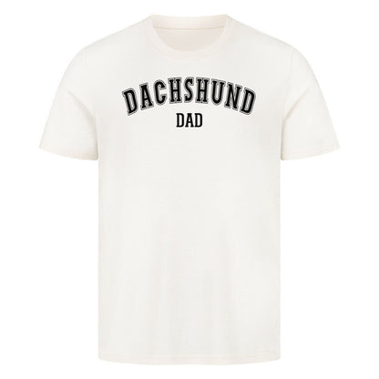 Premium T-Shirt "Dackel - Dachshund DAD" Natural Raw – hunde-shirt.de