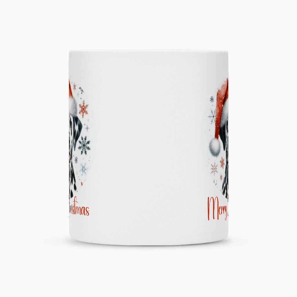 Tasse "Dalmatiner - Merry Christmas 2" – hunde-shirt.de