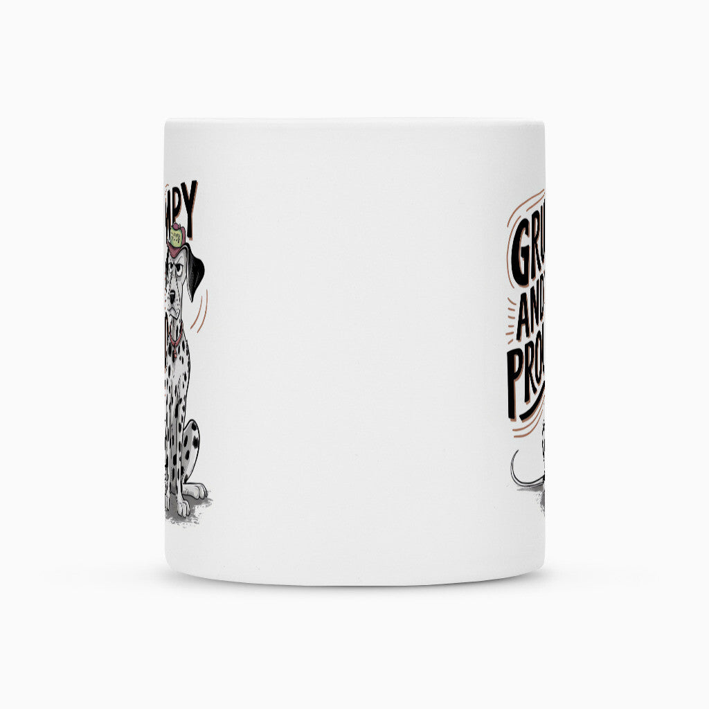 Tasse "Dalmatiner - Grumpy" – hunde-shirt.de