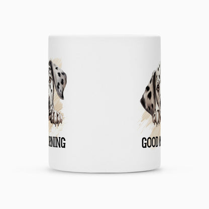 Tasse "Dalmatiner - Good Morning" – hunde-shirt.de
