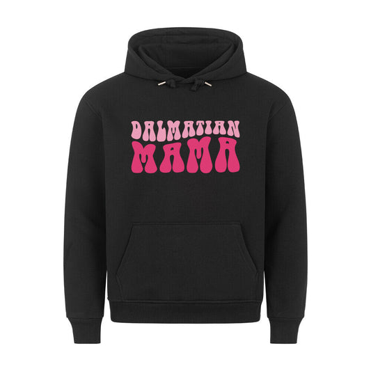 Premium Hoodie "Dalmatiner - Mama" Schwarz – hunde-shirt.de